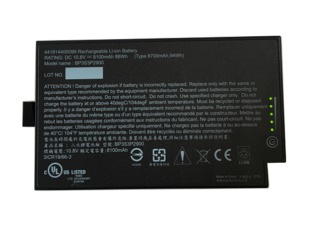 Batería para S410-Semi-Rugged-Notebook-BP-S410-2nd-32/getac-44184400099